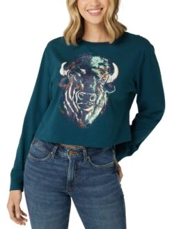 Women's Wrangler Cropped T-Shirt #112327230
