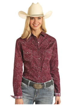 Women's Rough Stock Snap Front Shirt #R4S3260