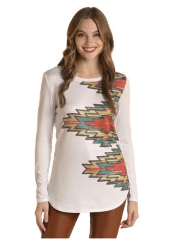 White Label Women's Panhandle Swing T-Shirt #WLWT21R019