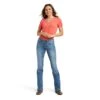 Women's Ariat R.E.A.L. Mid Rise Allessandra Bootcut Jean #10040796