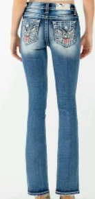 Women's Miss Me Bootcut Jean #M3849BV