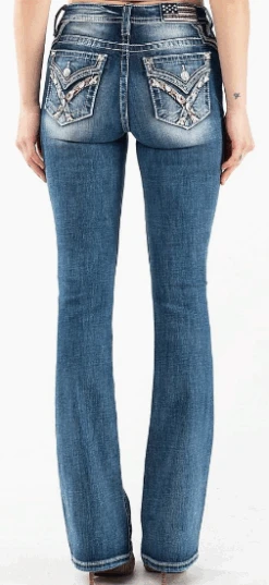 Women's Miss Me Bootcut Jean #M3444B70