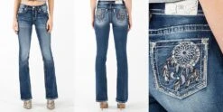Women's Miss Me Bootcut Jean #M3905B