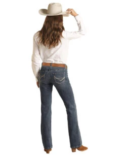 Women's Rock & Roll Cowgirl Riding Jean #RRWD4RRZT6